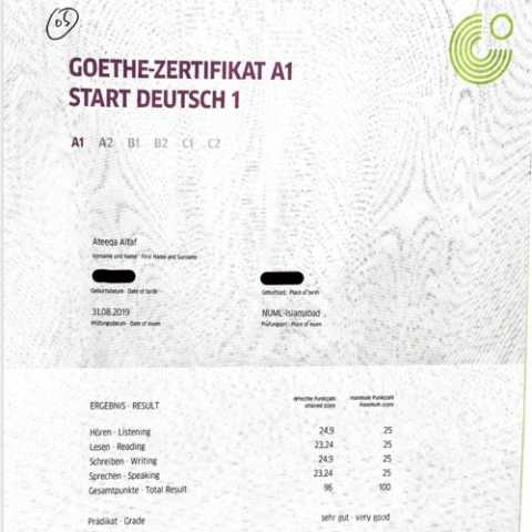 Продам: Buy B1 GOETHE-TELC A1 Deutsch ZERTIFIKAT