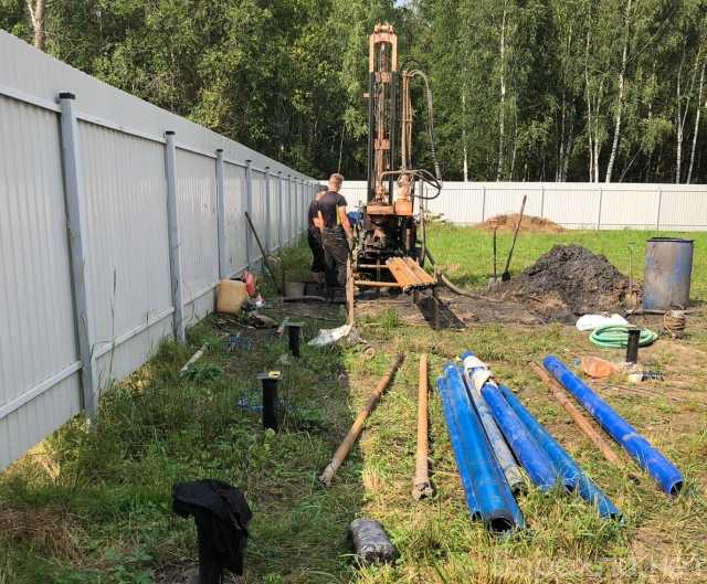Предложение: Бурим скважины на известняк и песок