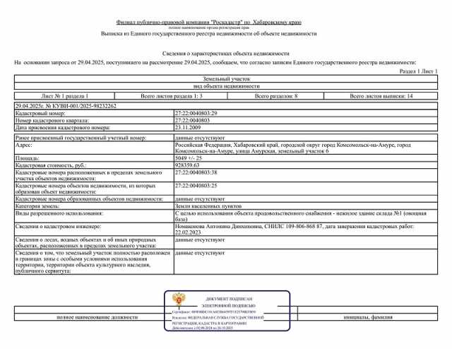 Продам: Земельный участок