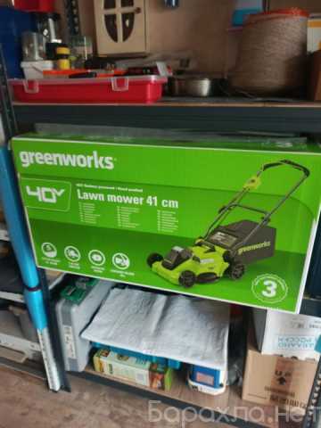 Продам: Газонокосилка аккумуляторная greenworks