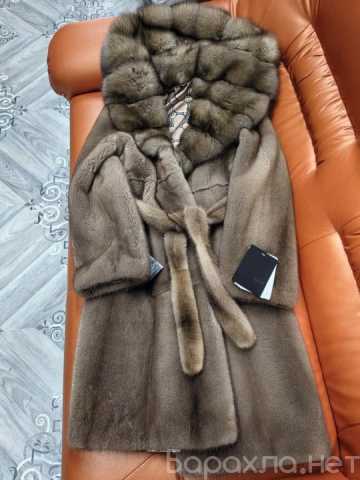 Продам: Шуба новая норка с соболем Manoli