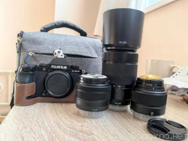 Продам: фотоаппарат Fujifilm X-S10 + 3 объектива