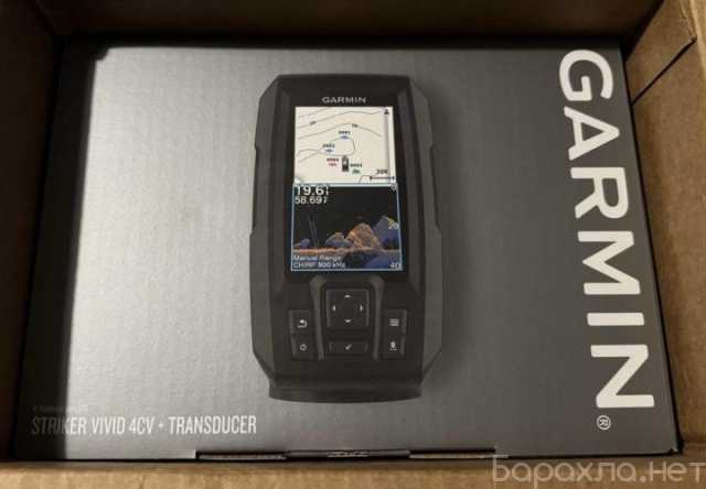 Продам: Эхолот Garmin Vivid 4cv transducer + Cas