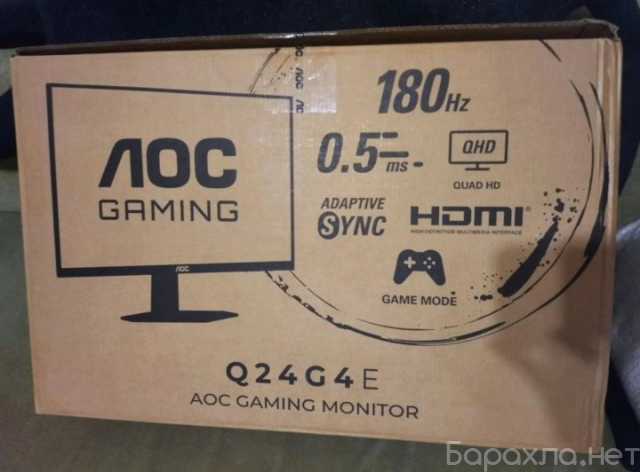 Продам: Монитор AOC Q24G4E 2560x1440 180Hz IPS 0
