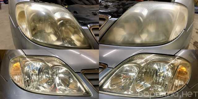 Предложение: Полировка фар без снятия
