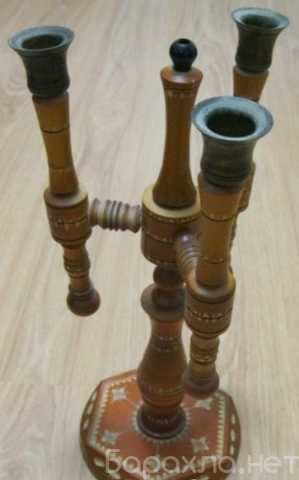 Продам: подсвечник деревянный ручной работы