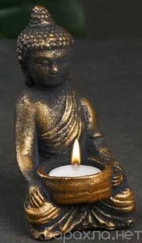 Продам: подсвечник будда 15,5 см