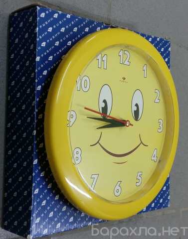 Продам: Часы настенные жёлтые детские новые