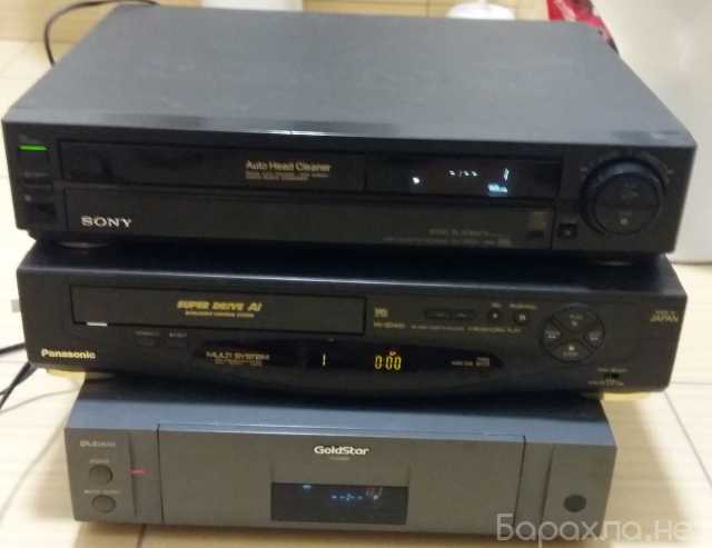 Продам: видеомагнитофон SONY Panasonic GoldStar