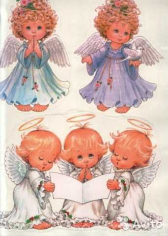 Продам: новогодние рождественские наклейки Герма