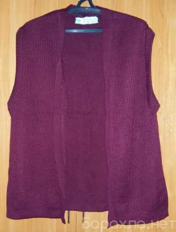 Продам: женский жилет жакет 54 размер шерсть