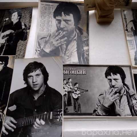 Продам: Статуэтка и фото Владимира Высоцкого