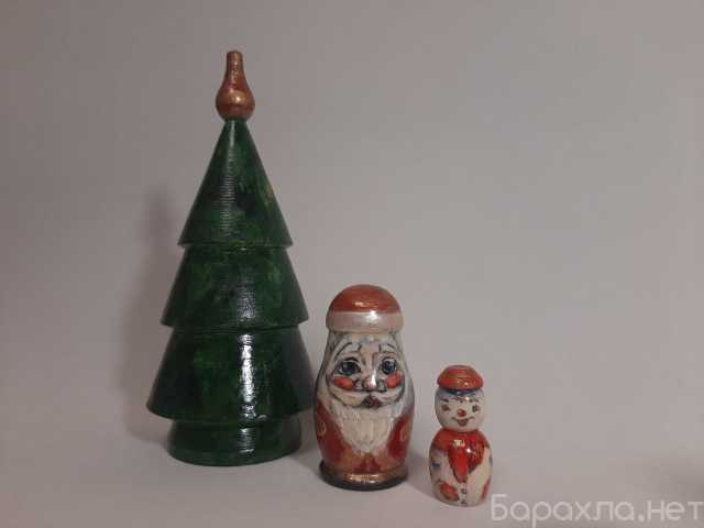Продам: Матрёшка : ёлка , дед мороз, снеговик
