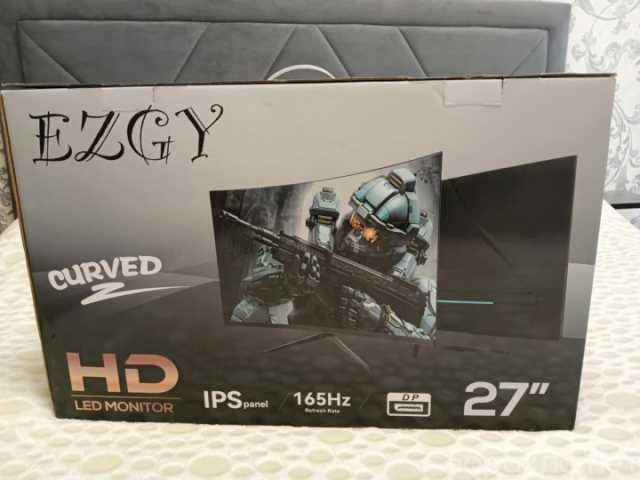 Продам: Изогнутый игровой монитор 27“, 165Гц