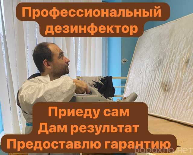 Предложение: Обработка от насекомых дезинфекция