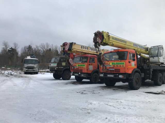 Предложение: Аренда и услуги автокрана-вездехода, 25т