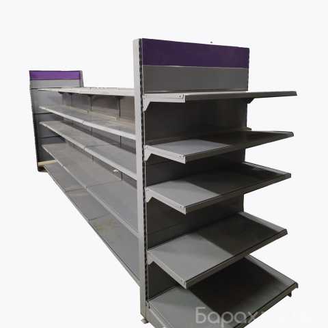 Продам: Линия стеллажей островных 4.9м H=1650(19