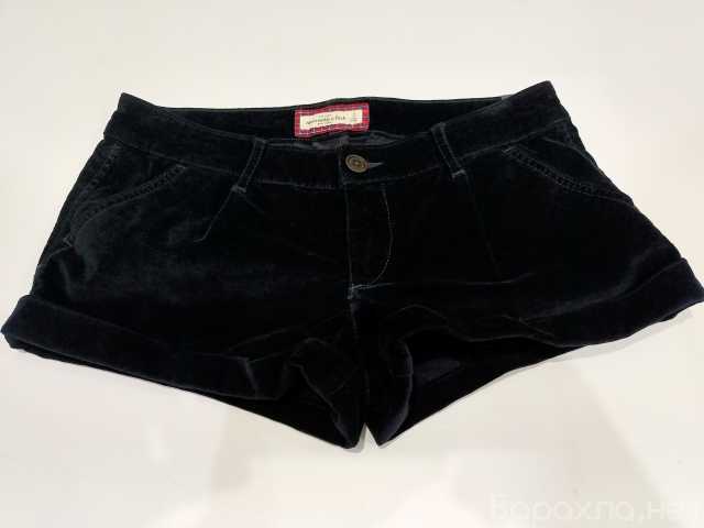 Продам: Черные бархатные шорты Abercrombie