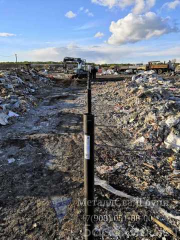 Продам: Установка винтовых свай для ангаров