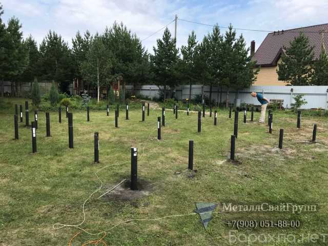 Продам: Винтовые сваи для дома из пеноблока