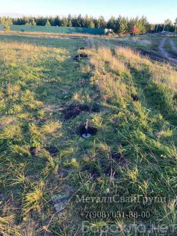 Продам: винтовые сваи для забора