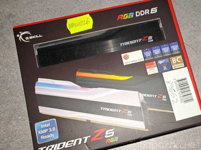 Продам: G.Skill DDR5 Trident Z5 RGB 32GB (2x16)