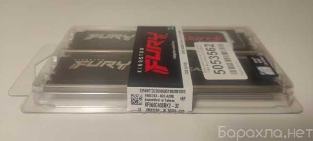 Продам: Kingston FURY Beast Black KF560C40BBK2-3