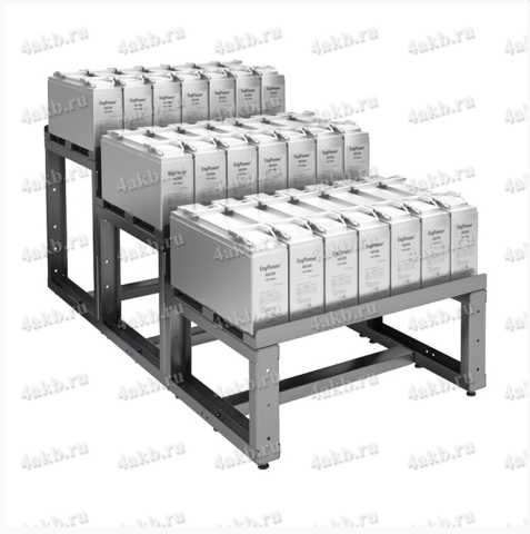 Продам: Трехрядный трехуровневый стеллаж для акк