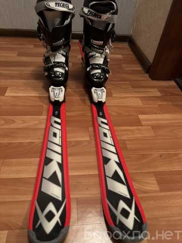 Продам: горные лыжи + ботинки