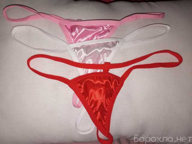 Продам: Стринги женские атласные блестящие