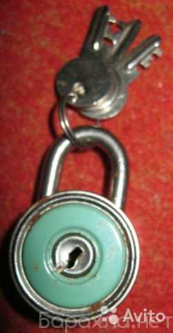Продам: замок замочек маленький с ключом