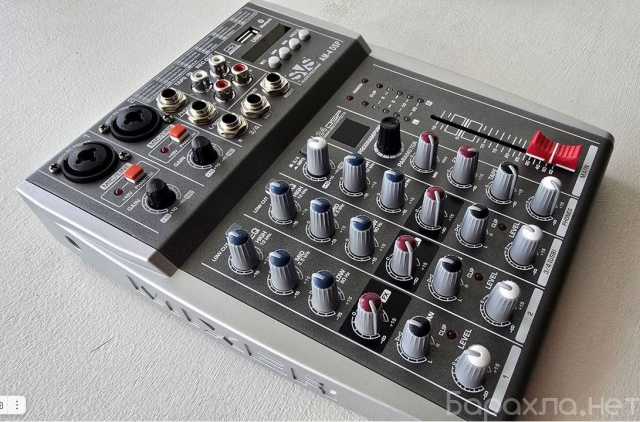 Продам: Аналоговый микшерный пульт, 4-канала, 24