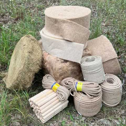 Продам: джутовый утеплитель межвенцовый