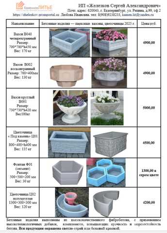 Продам: Цветочницы бетонные. Вазоны