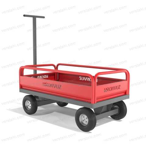 Продам: Тележка с бортами для перевозки грузов