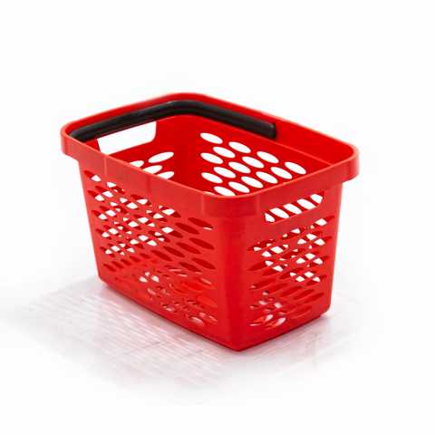 Продам: Корзинка покупательская пластиковая, 27