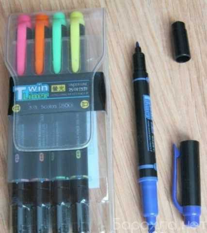 Продам: маркер фломастер 5 штук Twin Liner