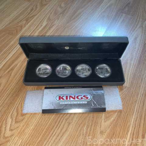 Продам: Набор монет серебро Короли дорог