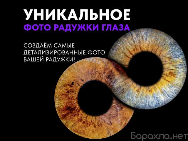 Предложение: Уникальное фото радужки глаза