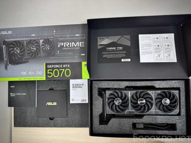 Продам: RTX 5070 12Gb Asus Prime OC