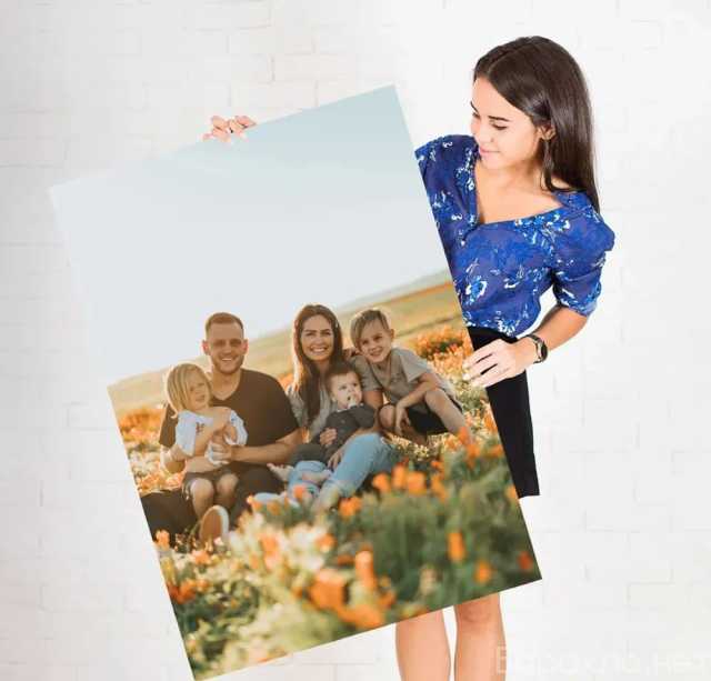 Предложение: Печать любимых фото на холсте