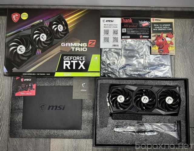 Продам: RTX 3080 12Gb MSI Gaming Z Trio