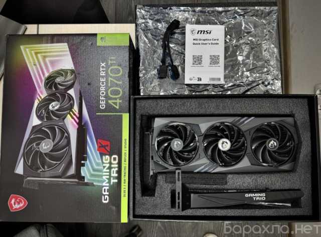 Продам: Видеокарта RTX 4070 Ti 12Gb MSI