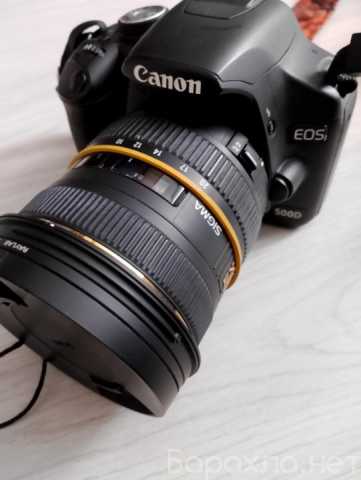 Продам: Canon EOS 500D + 2 объектива Sigma