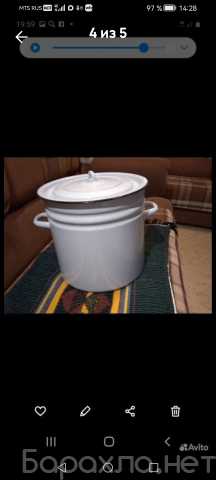 Продам: Кастрюля 15 литровая эмалированная