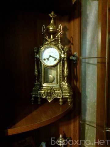 Продам: Часы каминные механические. Бронза Франц