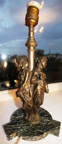 Продам: Лампа. Три Грации XIX век. Бронза. Зап