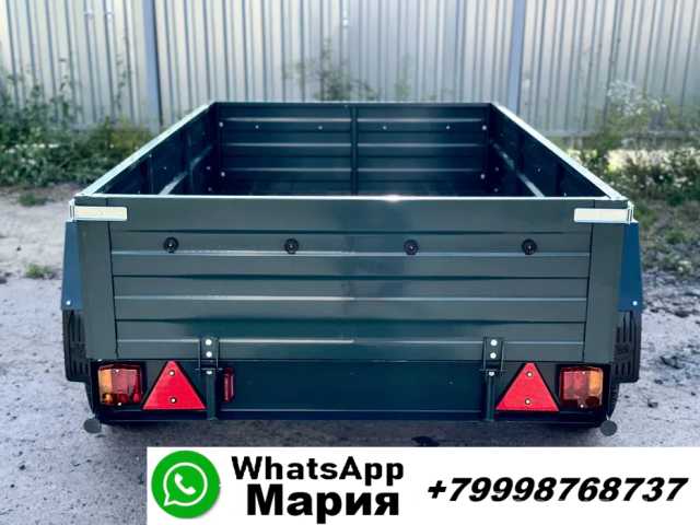 Продам: Прицеп одноосный новый с тентом