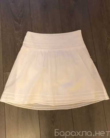 Продам: Белая хлопковая юбка полусолнце (XS)