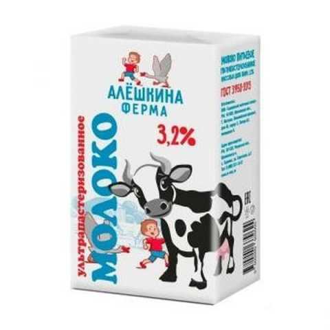 Продам: Молоко 3,2 % Алёшкина ферма